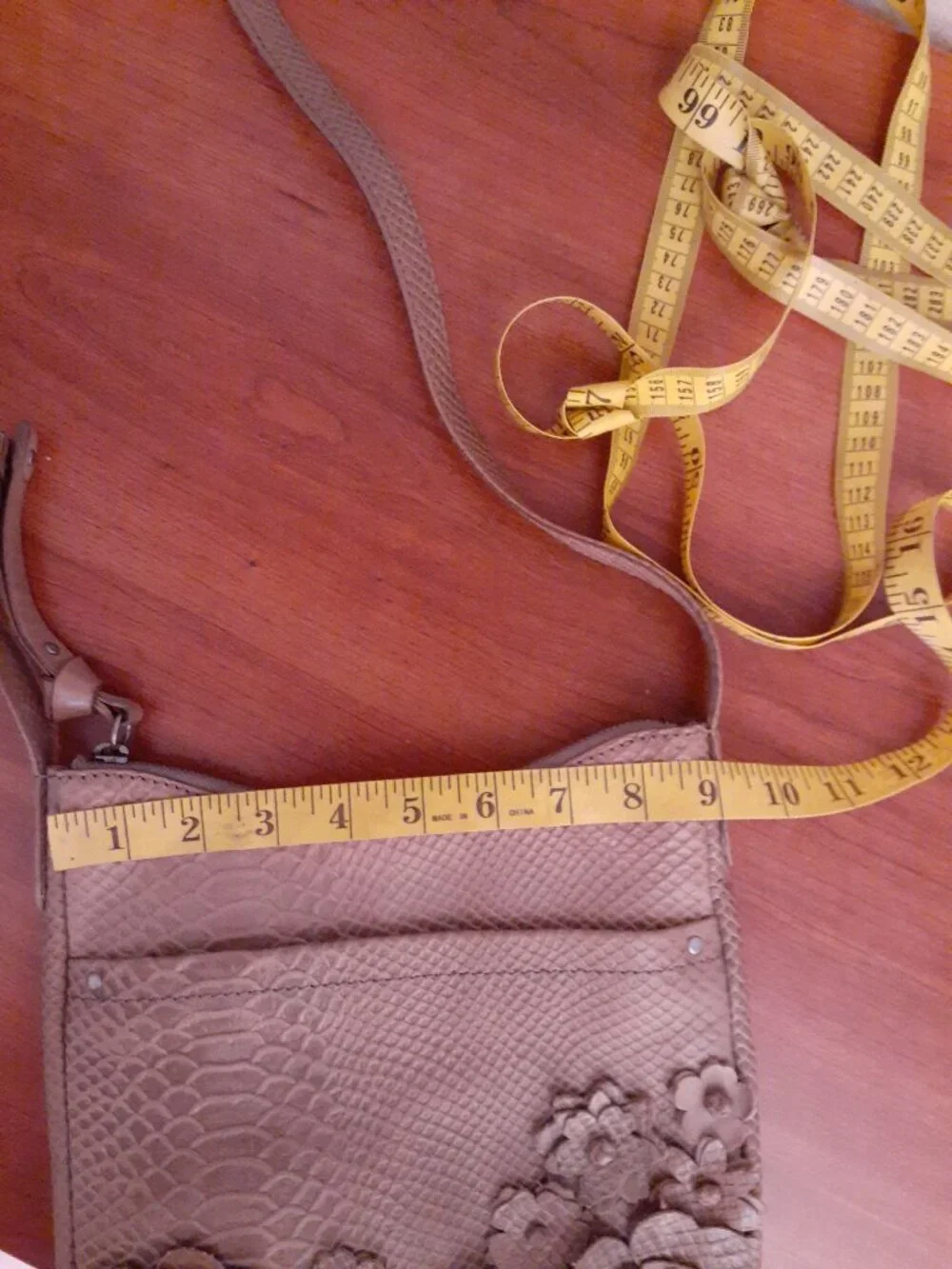 Frye Melissa Floral Leather Crossbody Bag
